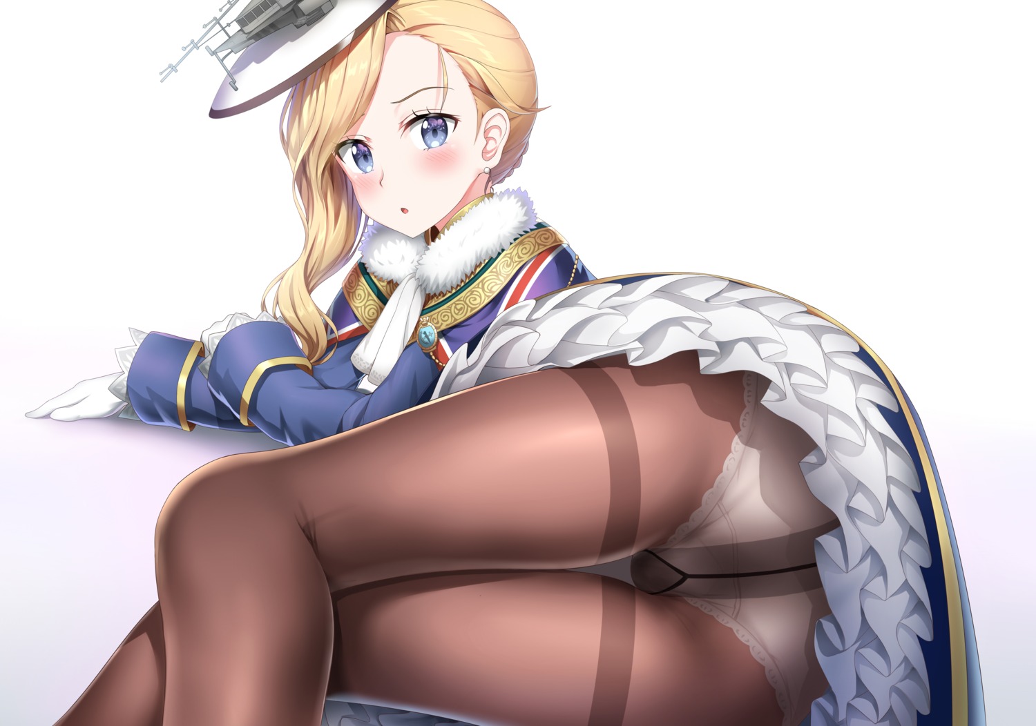 Nedia R Azur Lane Hood Azur Lane Ass Pantsu Pantyhos